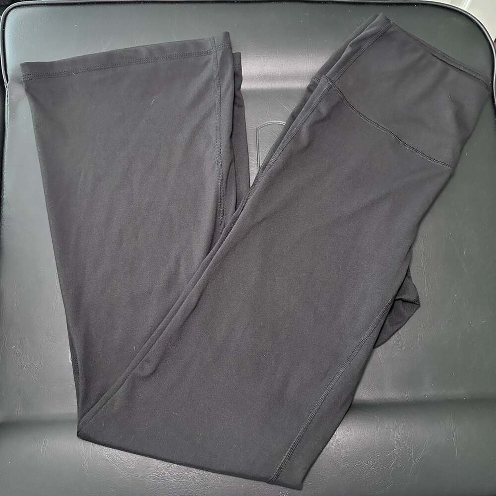 32 Degrees Cool Women's High-Waist Flare Leggings Yoga Pants - S/M